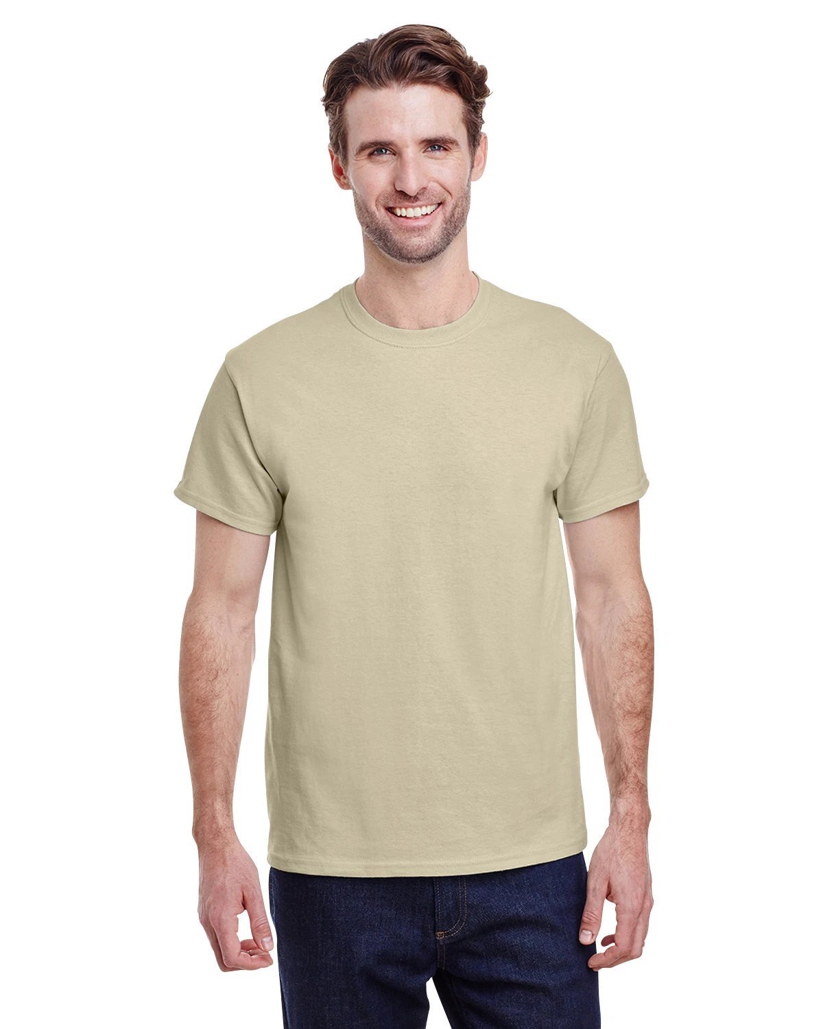 Gildan G500 Men’s Heavy Cotton Plain Solid Short Sleeve Casual Blank T-Shirt