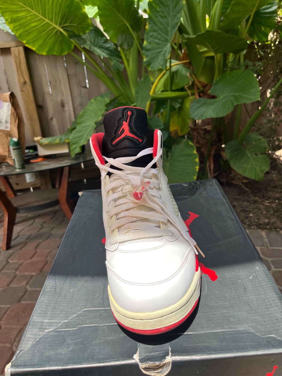 Size 13.5 – Air Jordan 5 Retro 2013 Fire Red