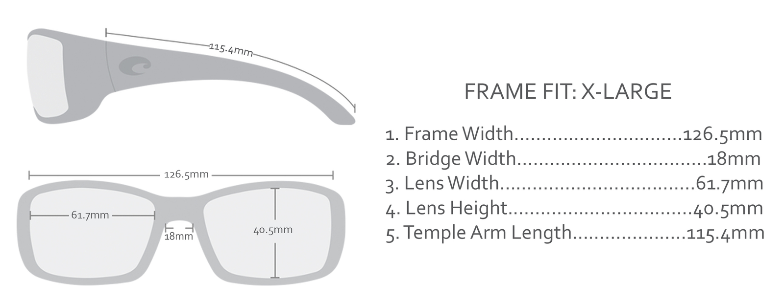 Costa Del Mar Permit Tortoise Frame Green Mirror 580G Glass Polarized Lens
