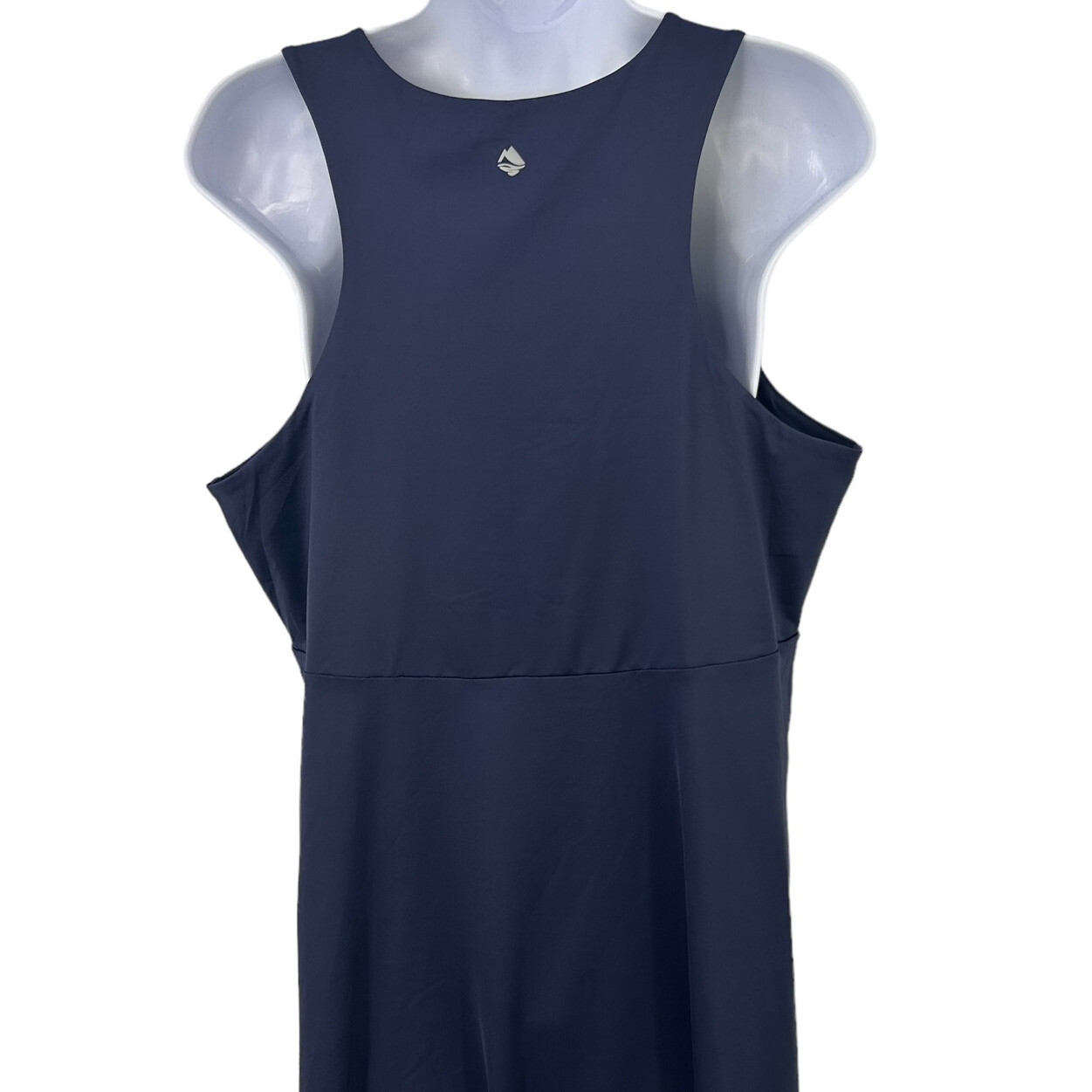 Ocean + Coast Dress Womens Size XL Troop Blue Outdoor Moisture Wicking UPF UV 30