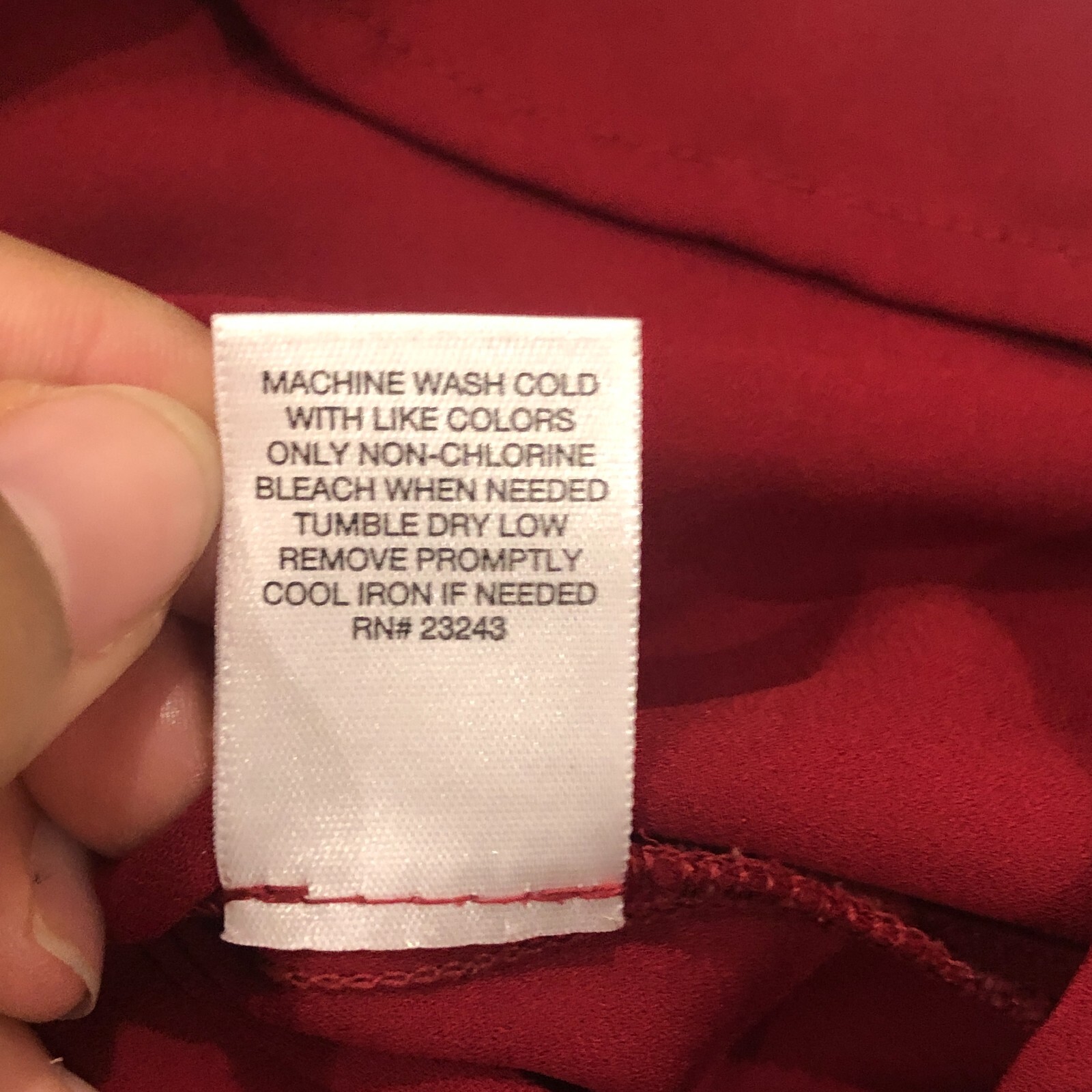 7th Avenue New York & Company Womens Top Sz M Red Cold Shoulder