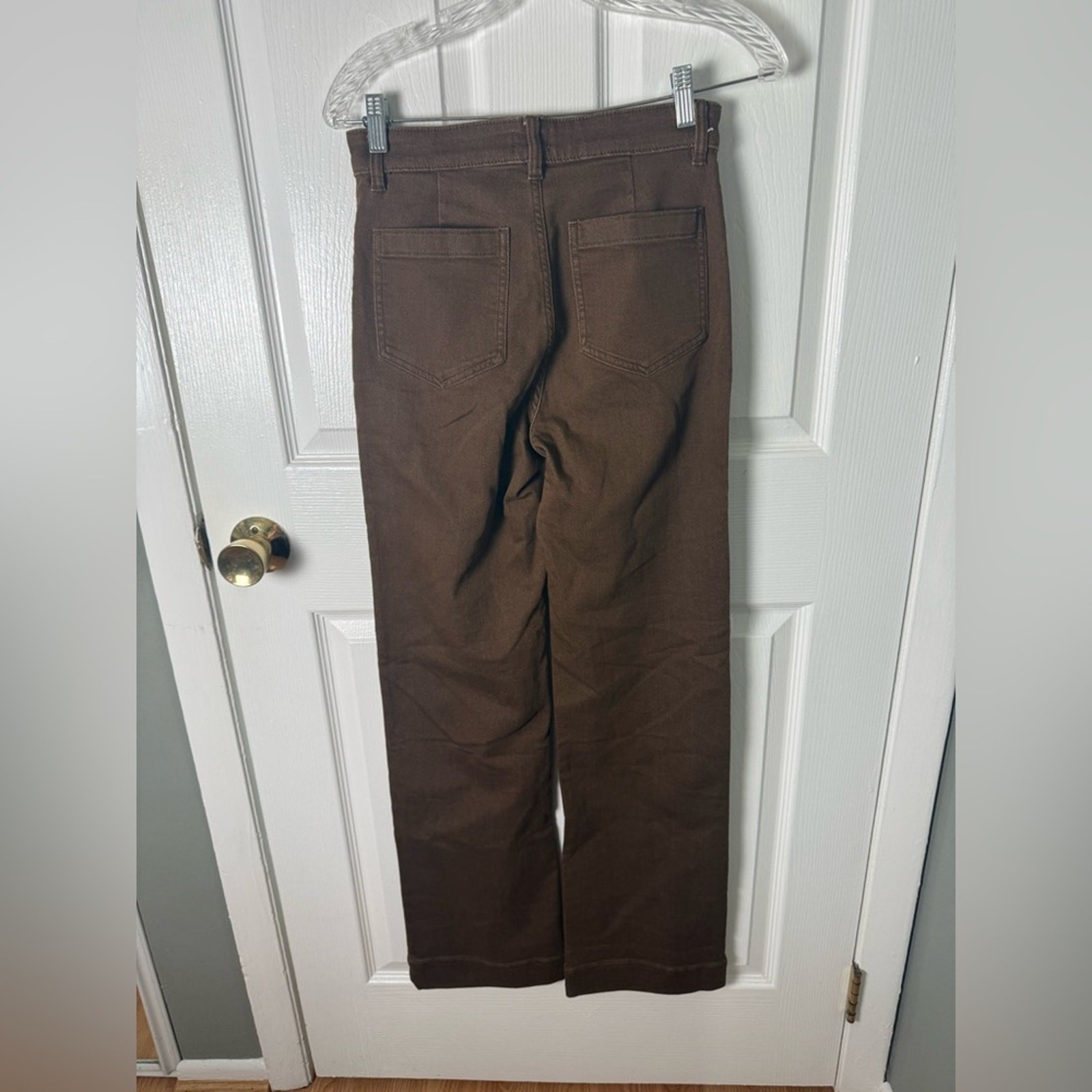 Faherty Stretch Terry Patch Pocket Pant – Walnut Brown 26
