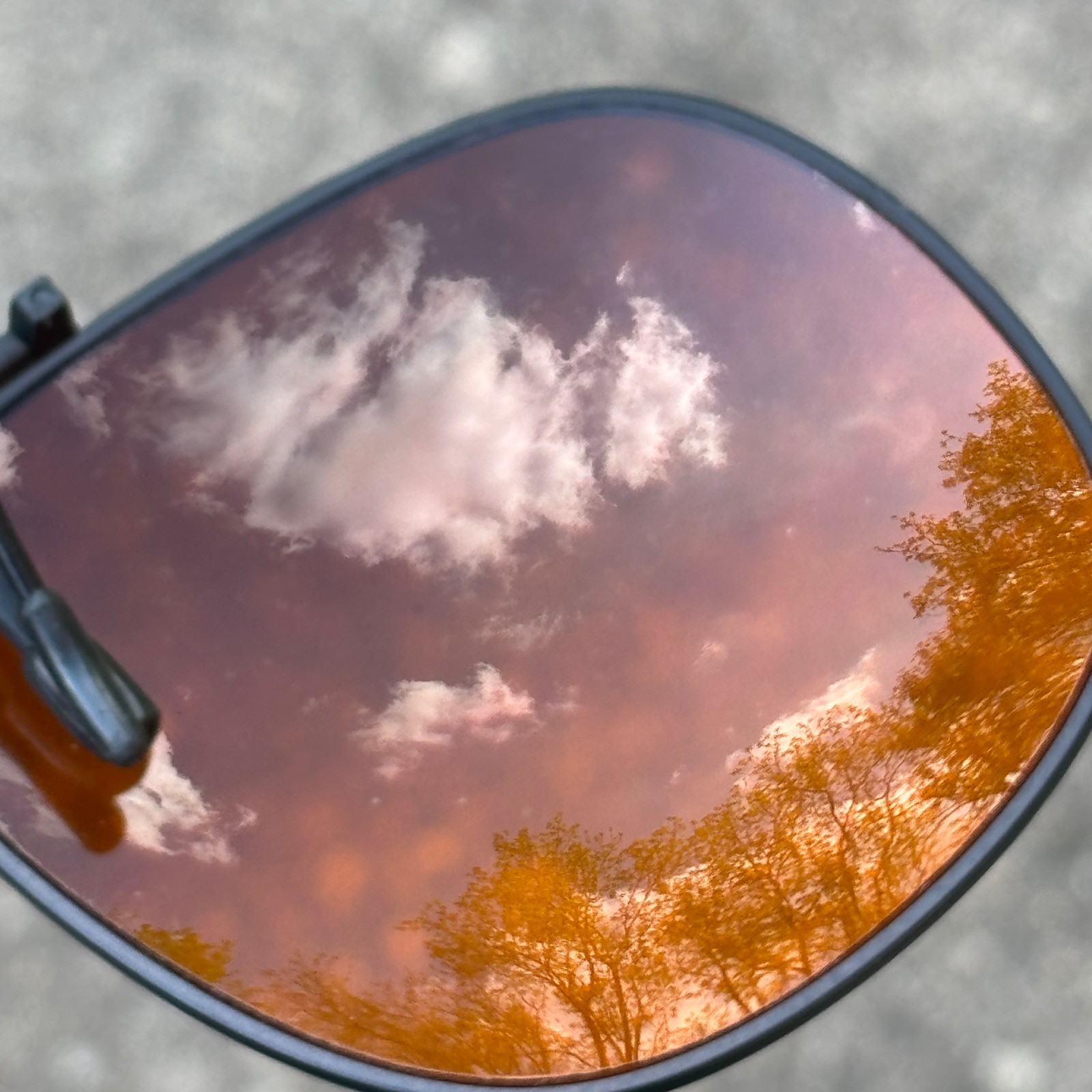 Vintage BlueBlocker Aviator Clip-on Sunglasses High Resolution Black Metal Frame