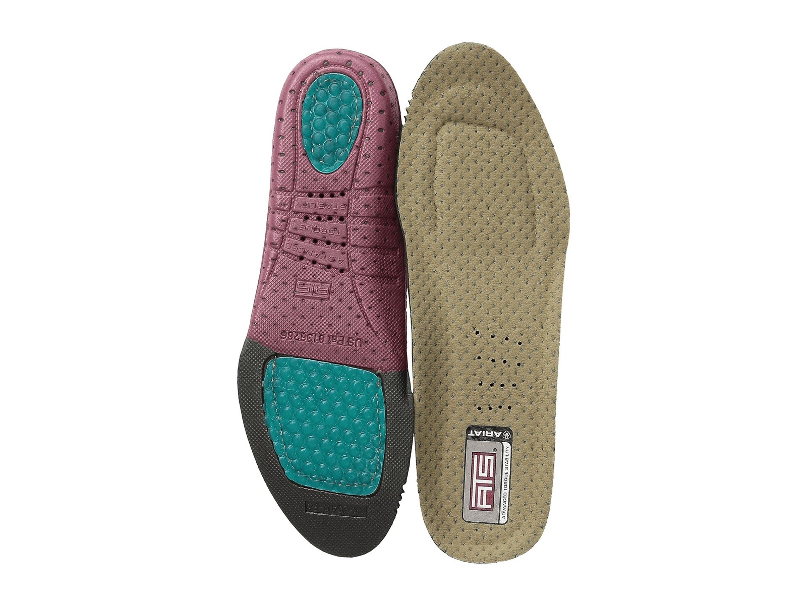 Ariat Men’s Round Toe ATS Multi Footbed Insoles