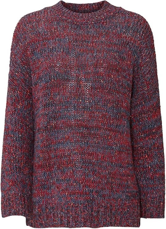 One Teaspoon FAB! Hackney Hint of Wool Loose Fit Sweater in Multi XL