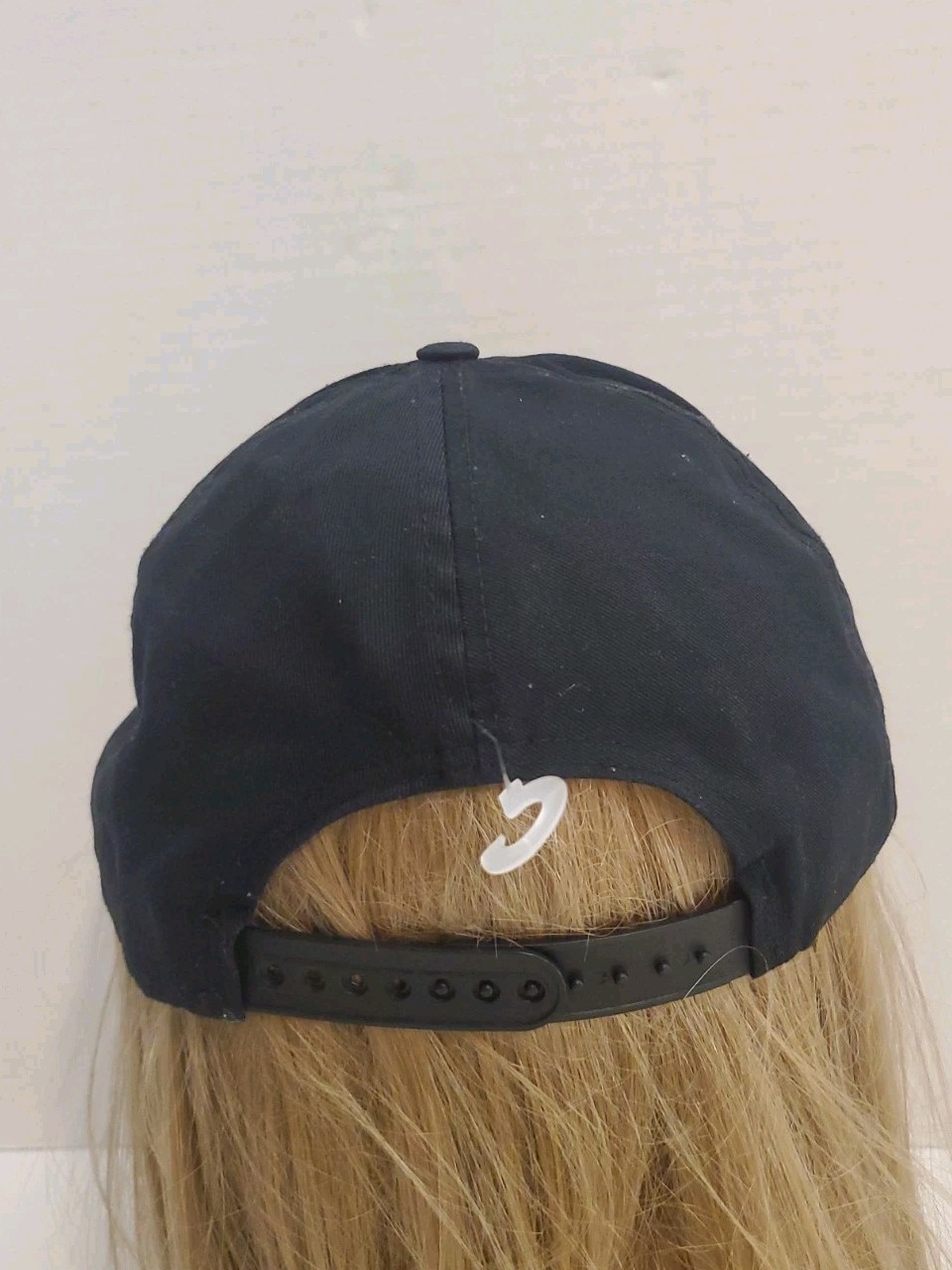 VTG San Antonio Spurs NBA Logo Black Adjustable Snapback Hat Cap Twins 90s