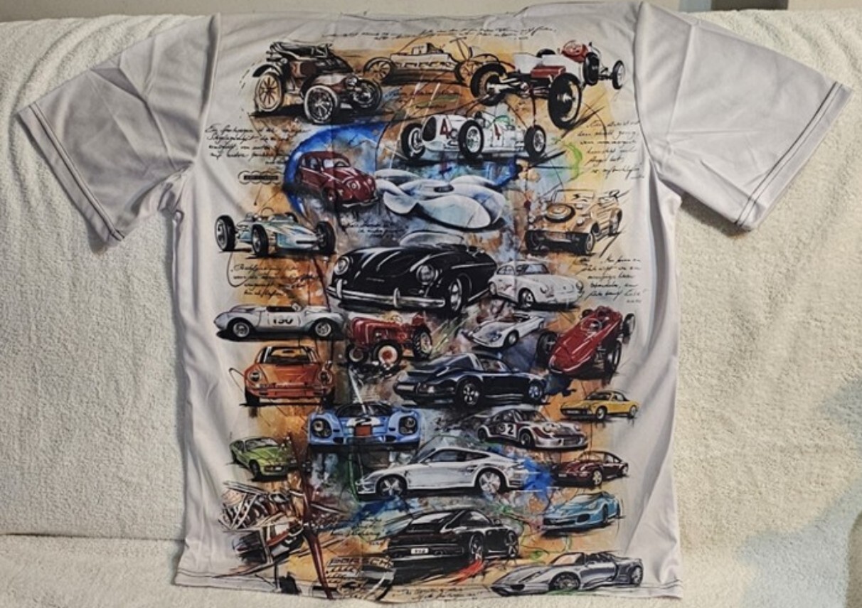 RACING CAR CARS MOTORSPORTS PORSCHE MUSTANG CORVETTE T-SHIRT SHIRT