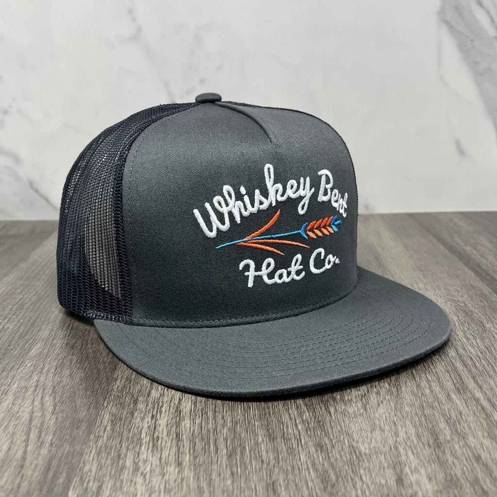 Whiskey Bent Hat Co Troubadour Classic Trucker Mesh Back Adjustable Snapback