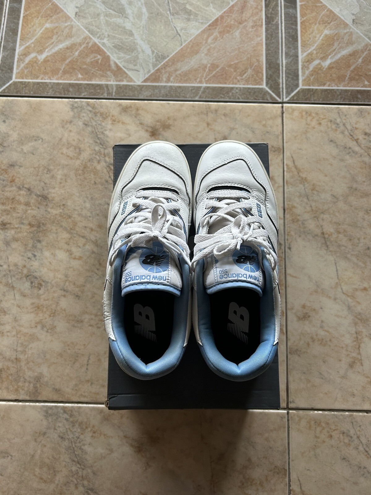 Size 8,5 – New Balance 550 Team Carolina Blue 2021