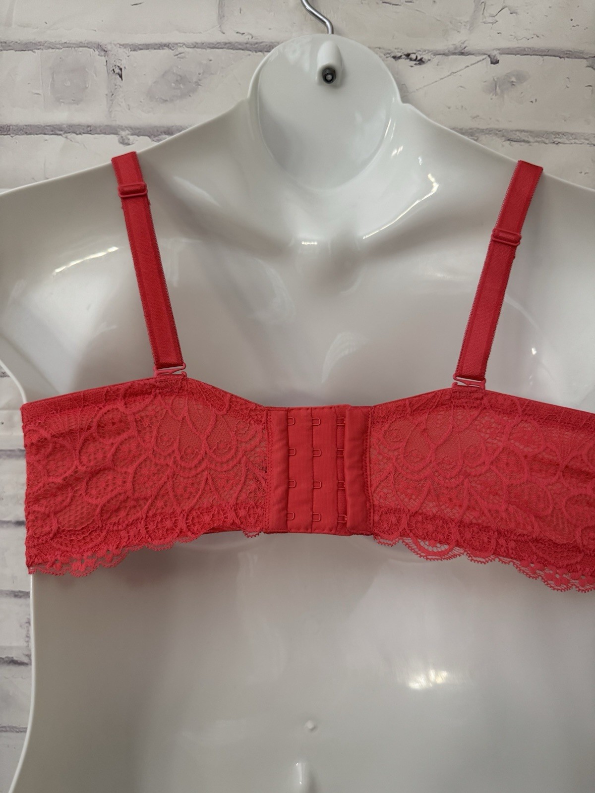 Torrid Curve Bra 38C Peacock Lace Balconette Lace Underwire Unlined Sexy