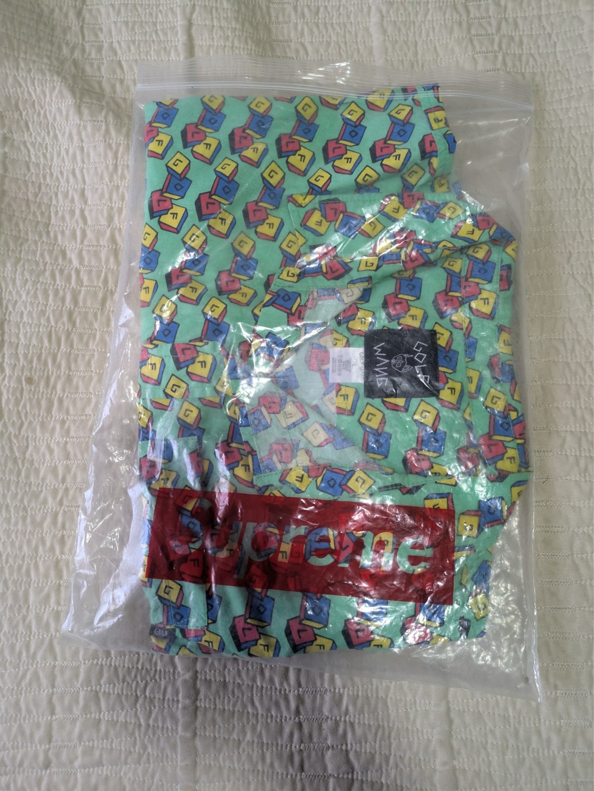 Golf Wang Blocks button up shirt Size L size LARGE