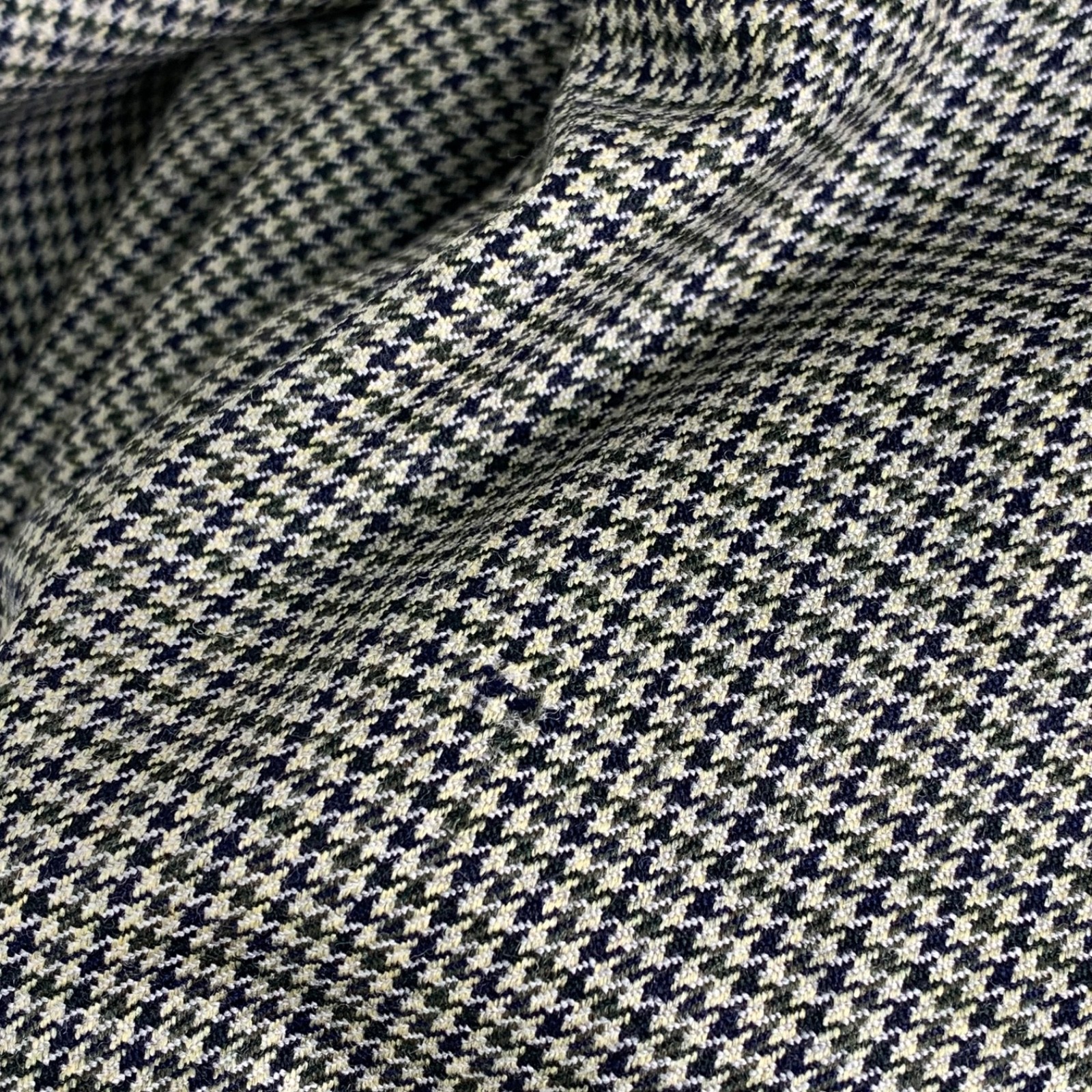 Brioni Traiano Houndstooth Blazer Jacket Mens 58/48R 90% Wool 10% Cashmere Italy