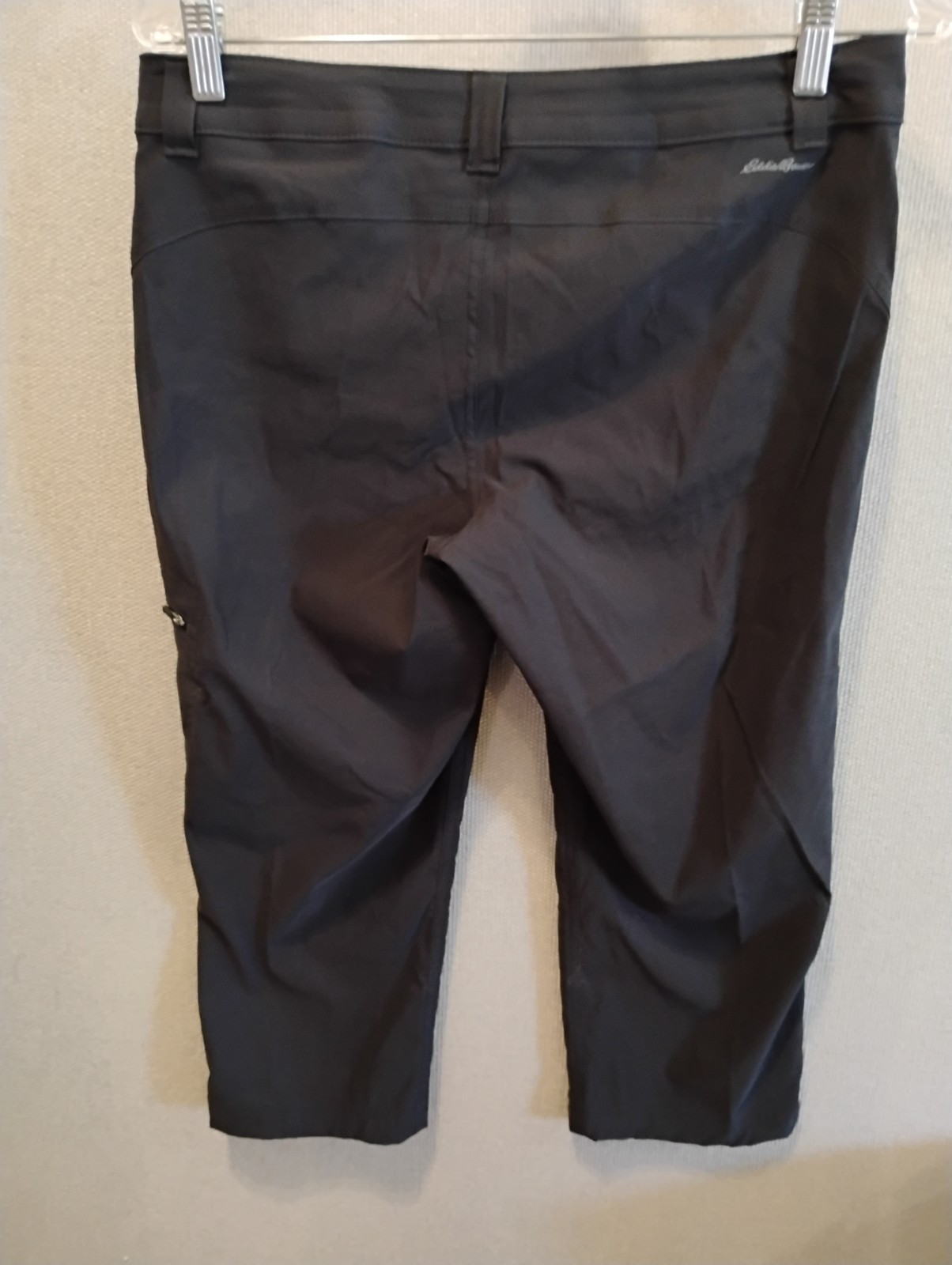 NWT Eddie Bauer Women’s Rainier Capri pants hiking Black Size 6