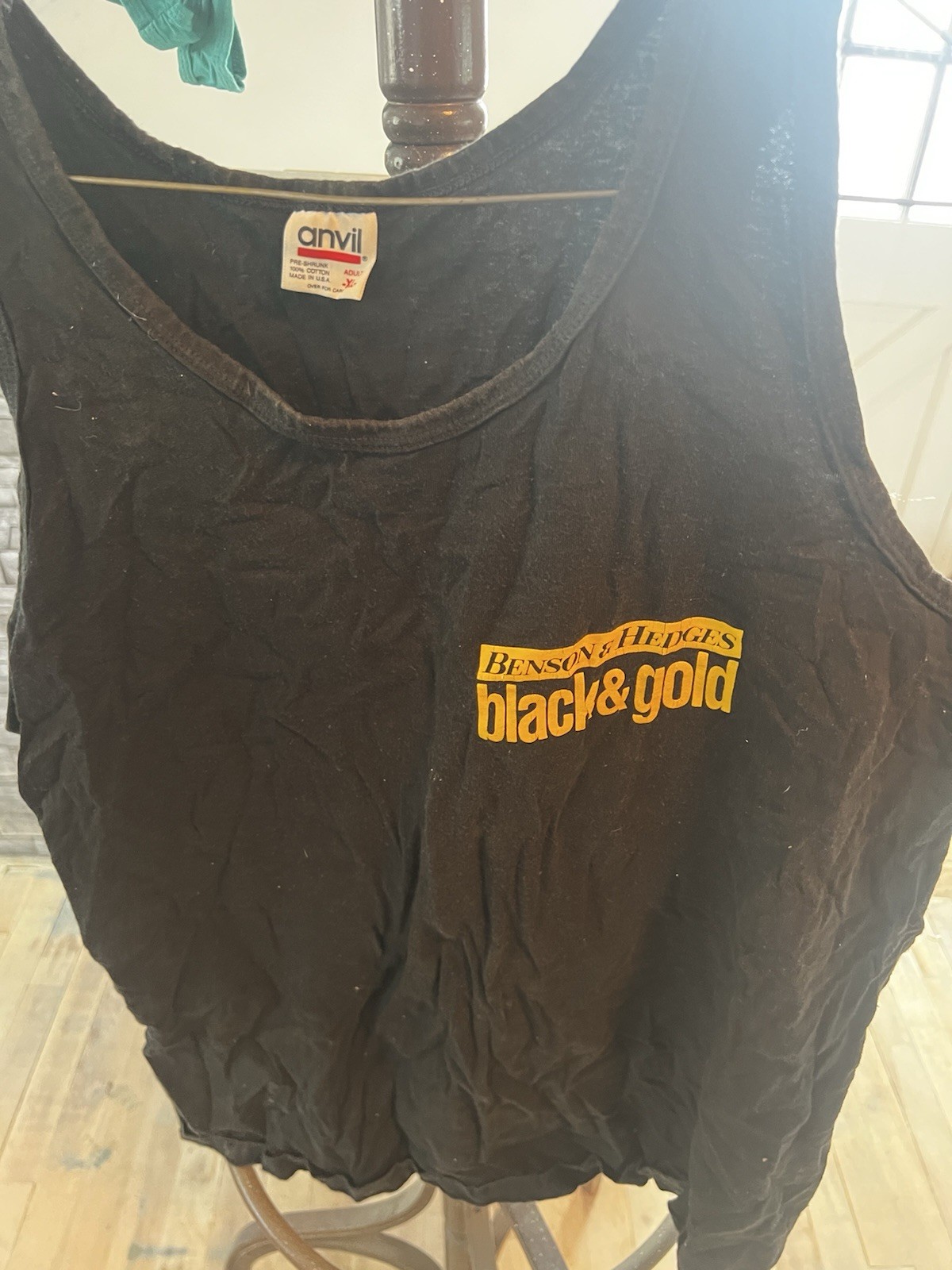 VINTAGE BENSON & HEDGES TANK TOP SHIRT 90s XL ANVIL