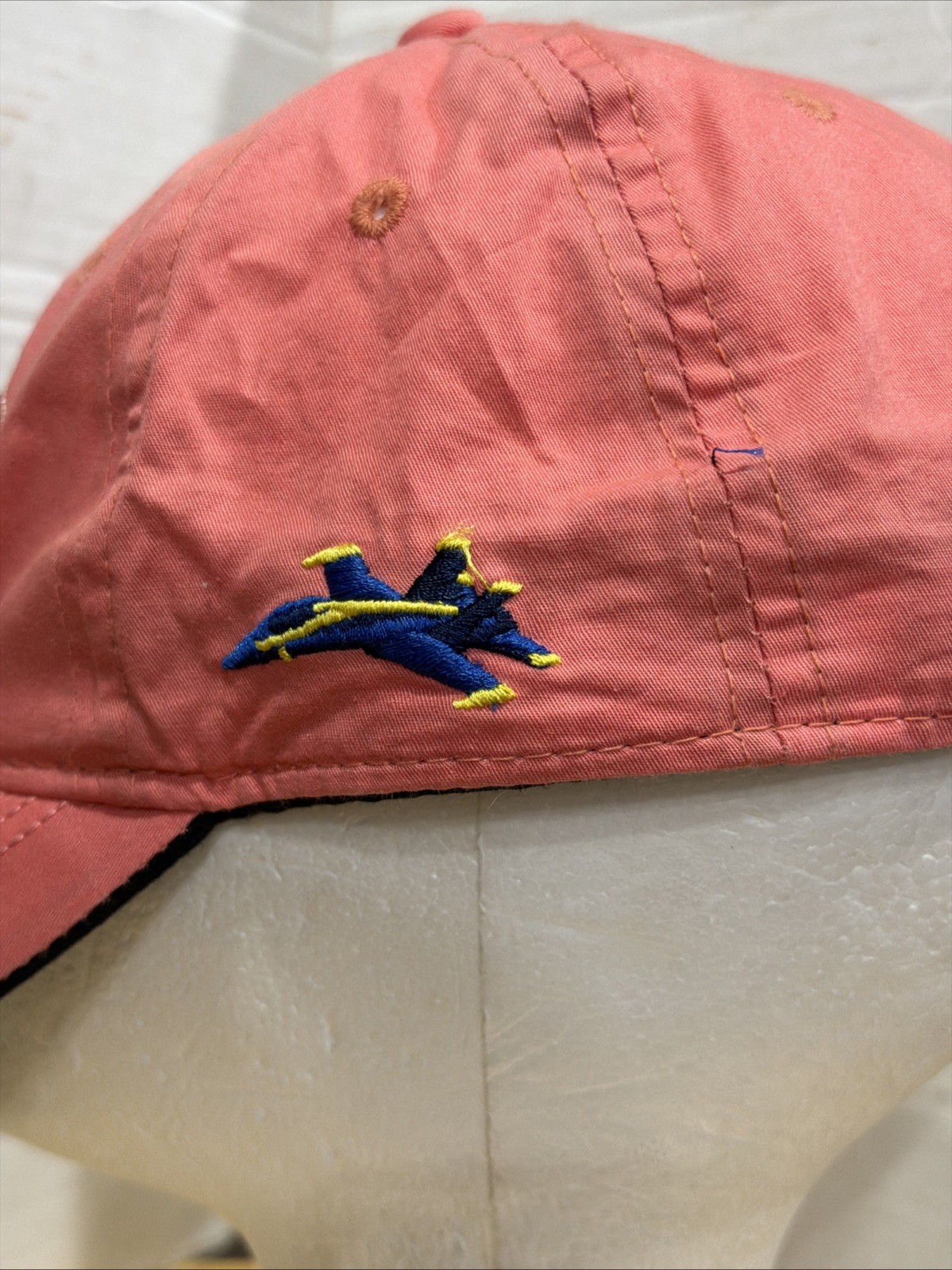 Boeing F-18 Super Hornet Blue Angels U.S. Navy Demonstration Pink Baseball Cap