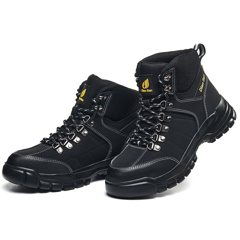 Lightweight Indestructible Steel Toe Boots Non Slip Waterproof Mens Industrial