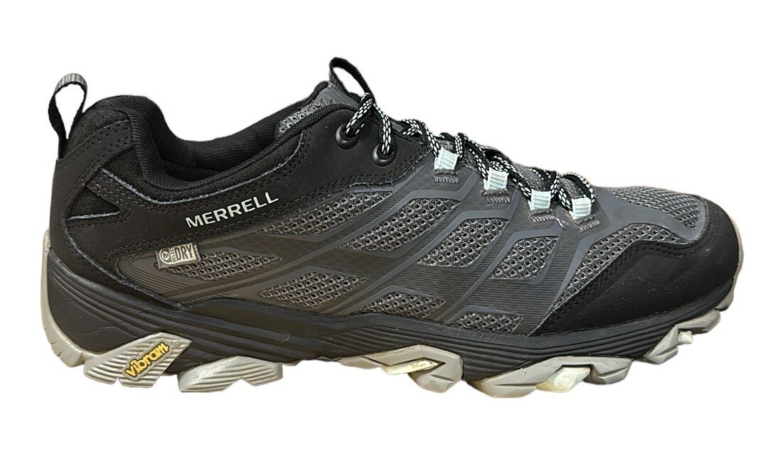 Merrell Moab FST Gray Black Outdoors Women’s Hiking Shoes #J37168 Granite 10.5