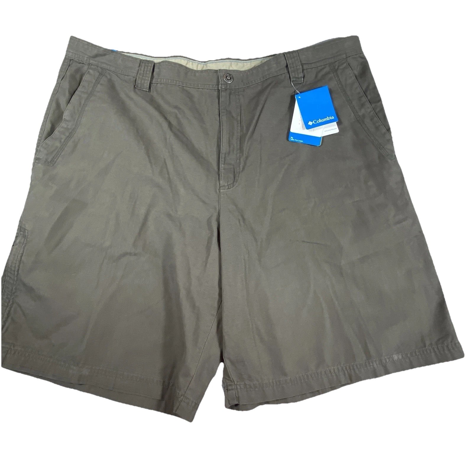 Columbia Shorts 46 Ultimate ROC Mens Brown Cargo Omni Shield Outdoor Hiking New