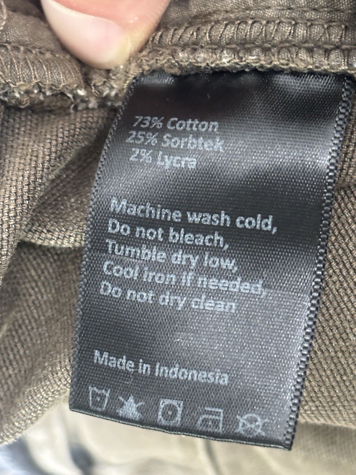 Proof Rover Pants Mens 33×30 Stretch Canvas Huckberry Sorbtek Brown