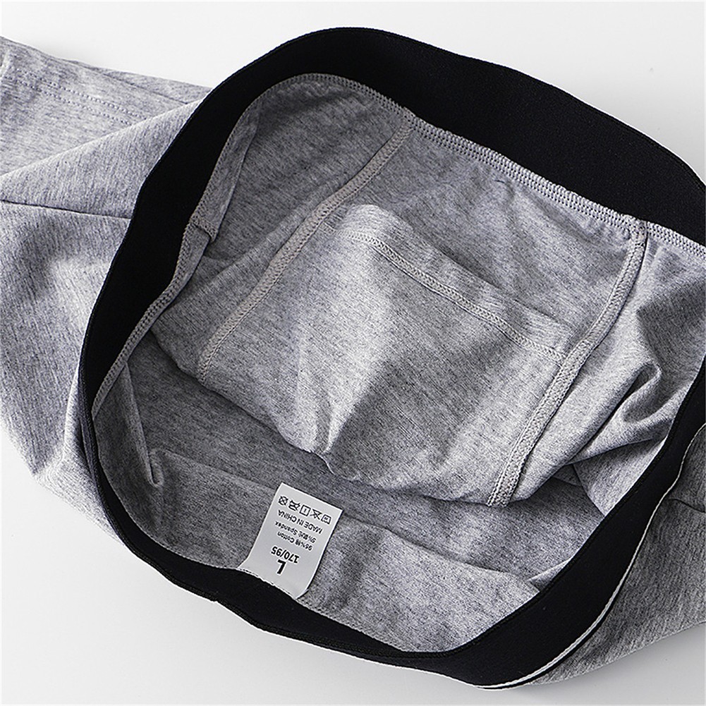 Comfortable Men’s Boxer Shorts with Cockring and Open Pouch Hole Design
