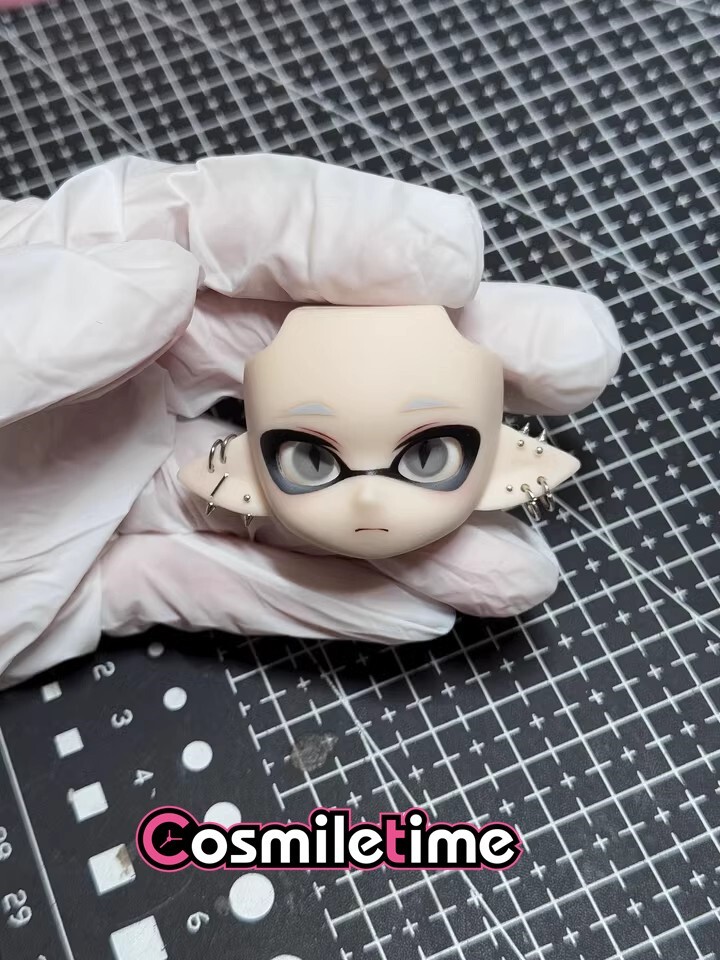 Splatoon Handmade OB11 GSC Faceplates Octopus BJD Doll Accessories Collection YZ