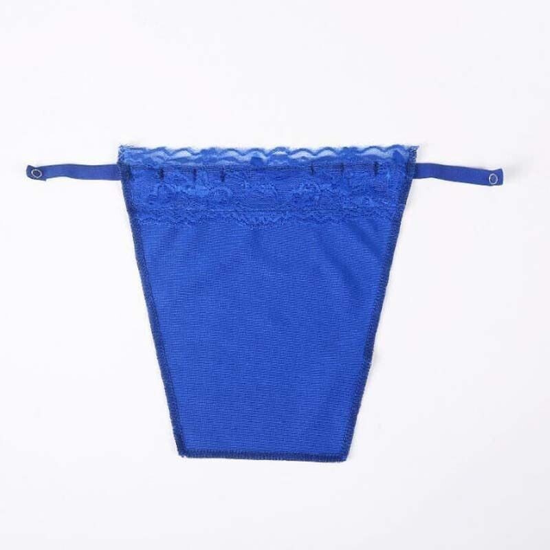 7 Pack Clip-on Mock Camisole Bra Insert Overlay Modesty Panel V-neck
