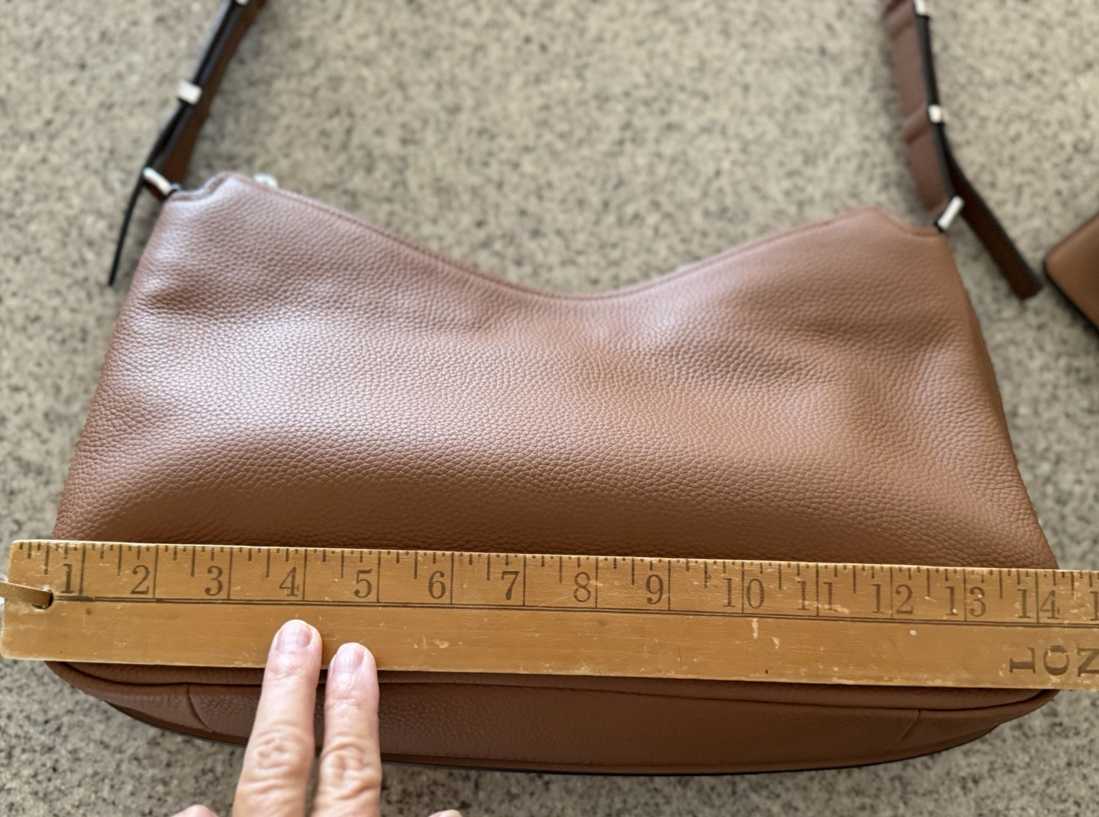 Michael Kors Medium Nolita Luggage Leather Shoulder Bag