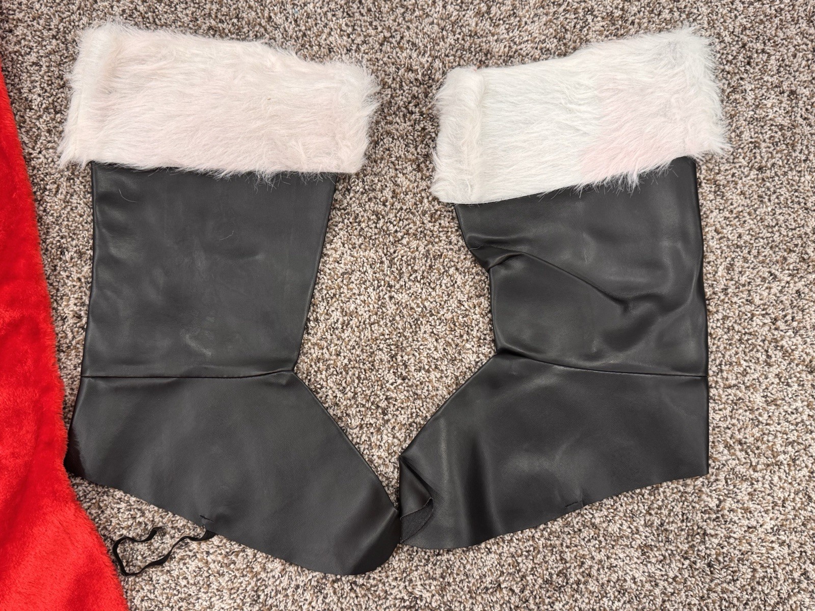 Holiday Time 7-Piece Santa Suit, One Size Fits Most Missing Santa Hat