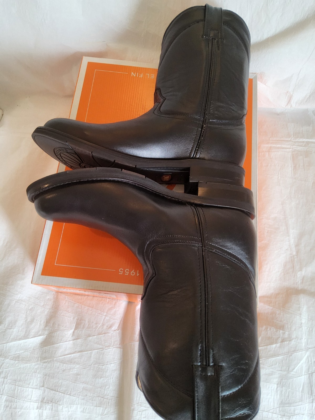 Size 13 EE – USED 7L Siete Leguas Roper Black (31 MEX)