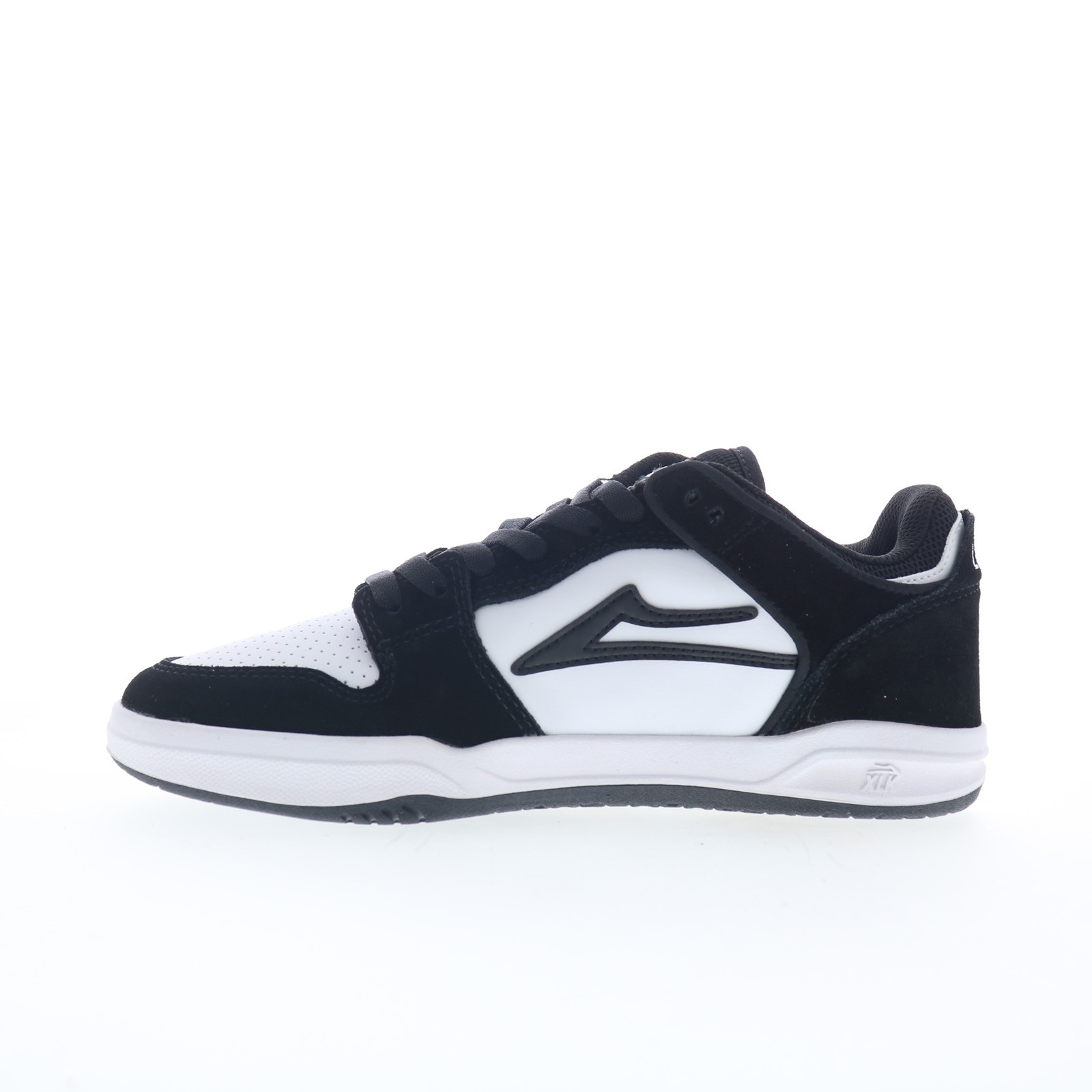 Lakai Telford Low Mens Black Suede Lace Up Skate Inspired Sneakers Shoes