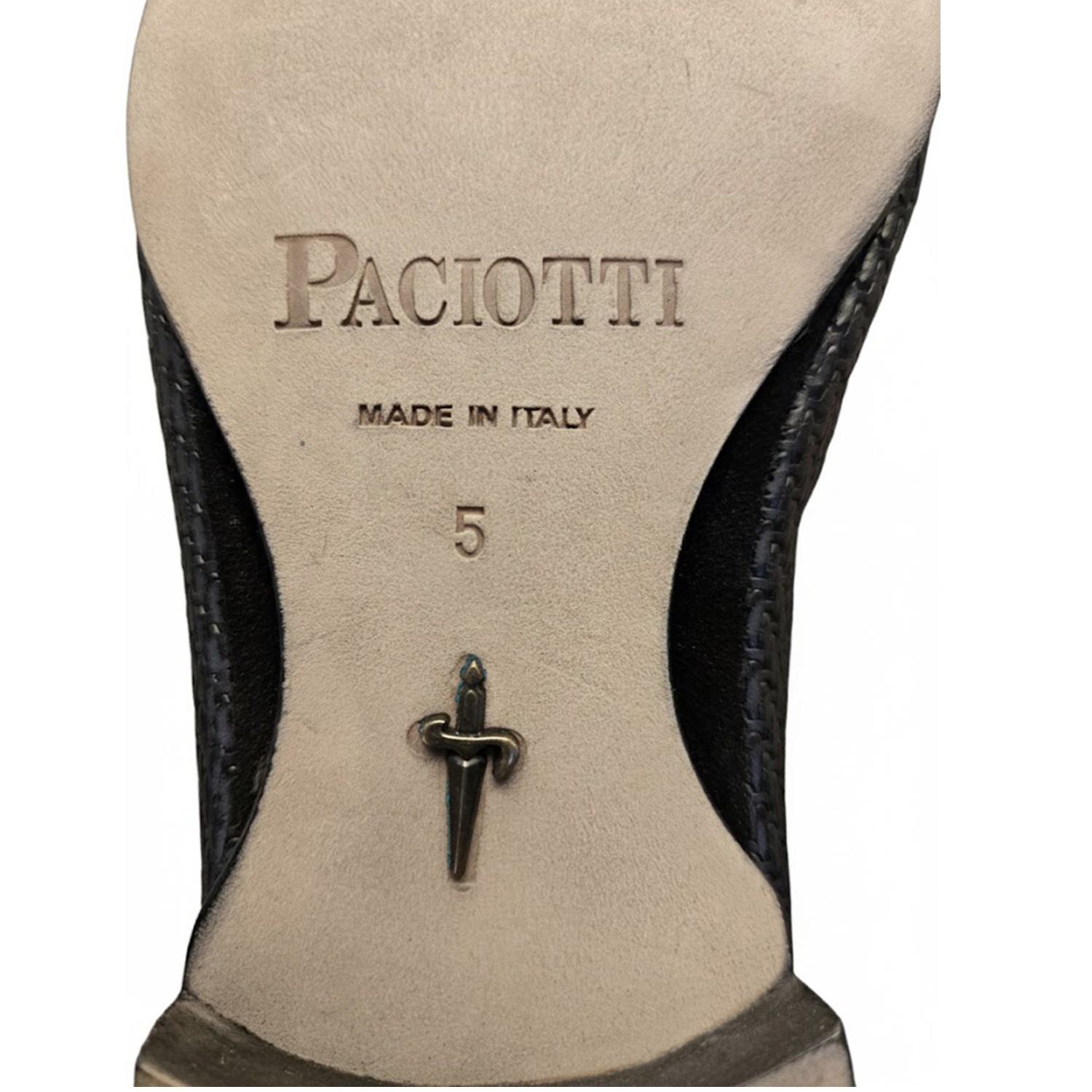 Authentic Cesare Paciotti US 7.5 Leather Italian Designer Shoes Size 38. New