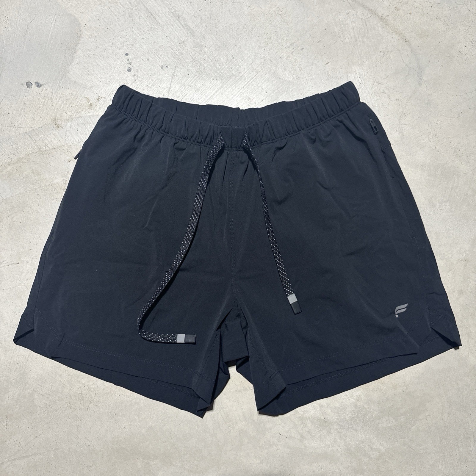 Fabletics The One Shorts Men’s Unisex SZ S/M 5″ Black Unisex Workout Athletic