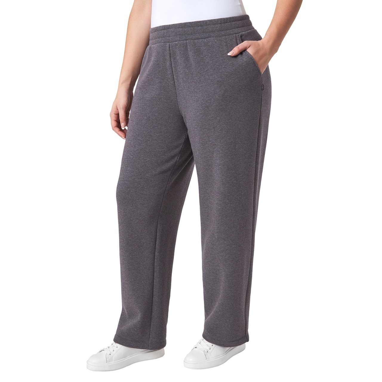 Mondetta Women’s Pull-On Fleece Pants, Purple, Size XS, NWT