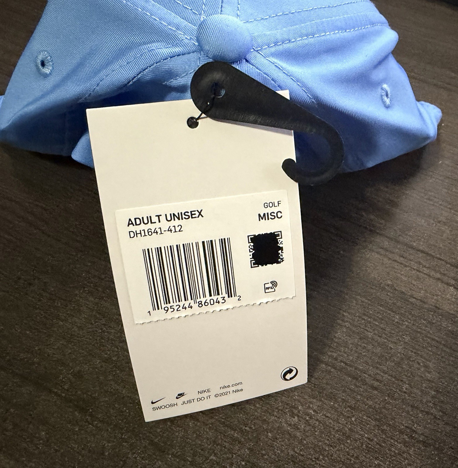 NIKE LEGACY91 DRI-FIT “LIGHT BLUE” ADJUSTABLE STRAPBACK PERFORMANCE HAT – NWT