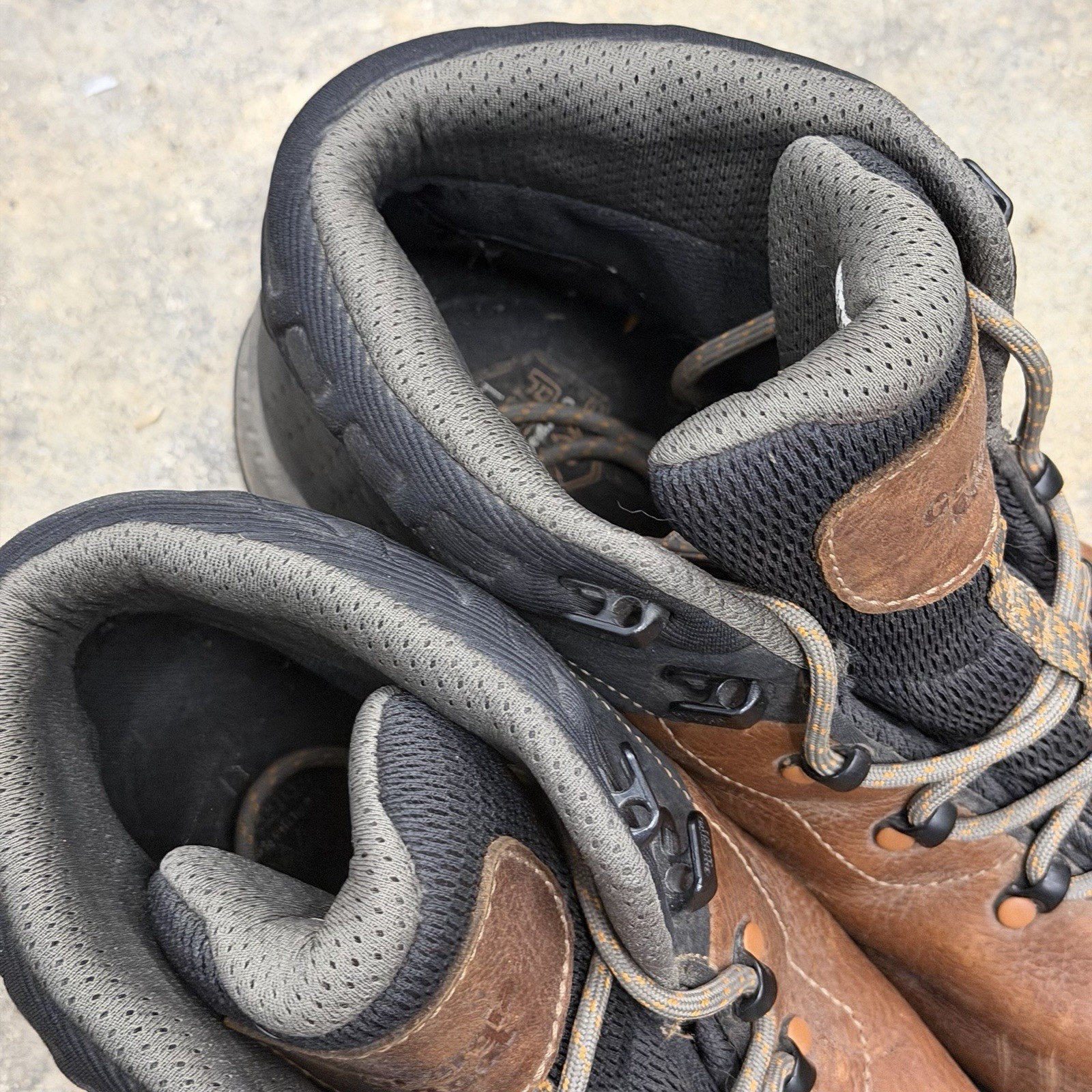 Georgia Boot Eagle Trail Alloy Toe Waterproof Hiker Work Boots Size 14 M