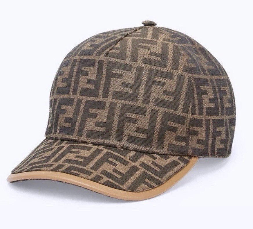 Fendi FF Jacquard Baseball Cap! Original Receipt!