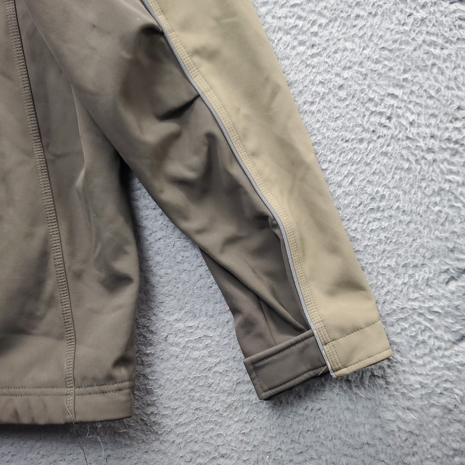 U-Haul Employee Jacket Mens 2XL Multi Fleece Lined Detachable Hood Logo Full Zip