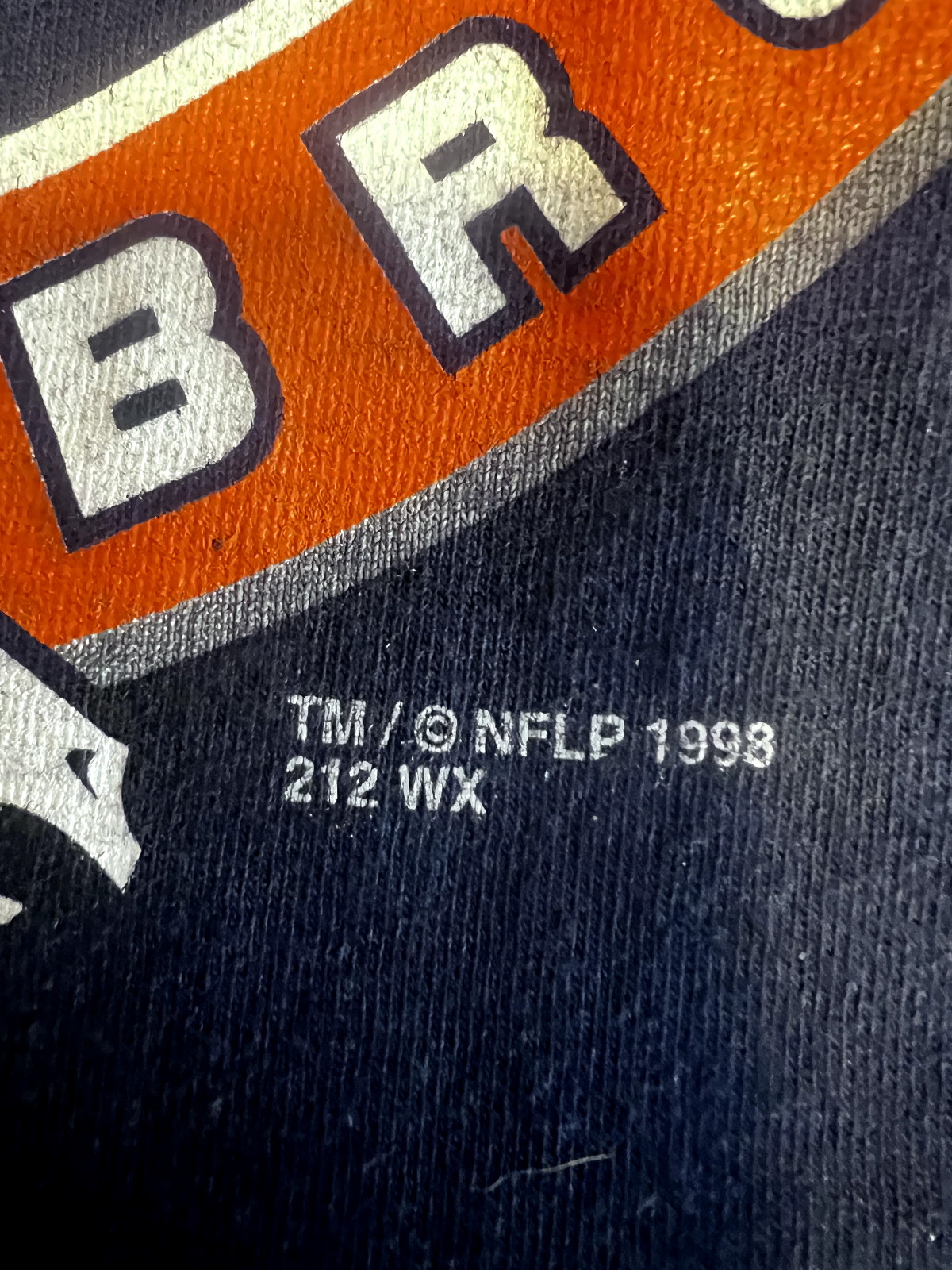 Vintage 1998 NFL Denver Broncos Super Bowl Champions T-shirt 3XL..Free Returns!