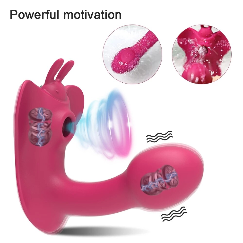 10 Mode Sucking Vibrating Panties Massager Wireless Remote Control Underwear NEW