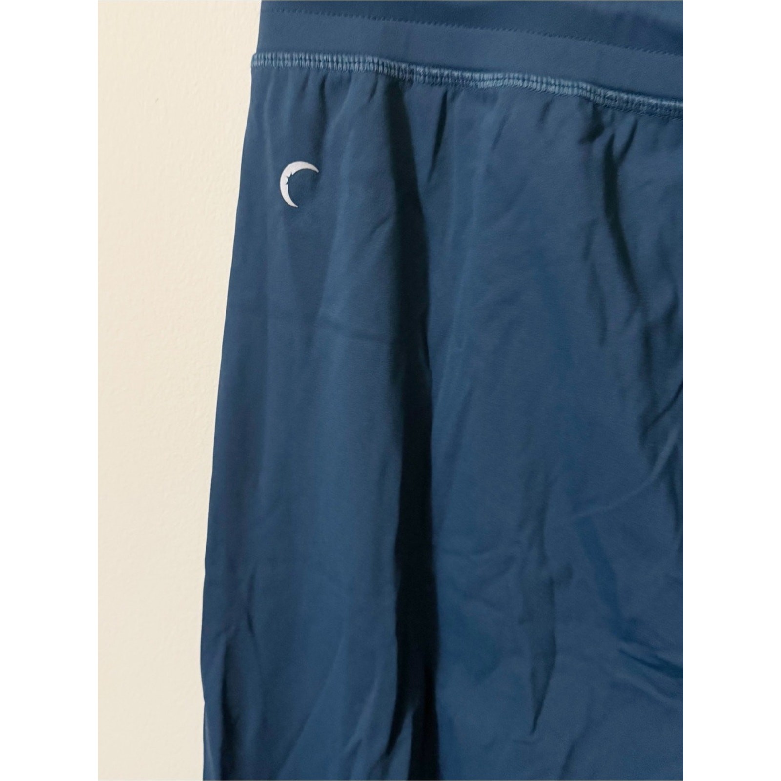 Zyia Active Womens Blue Joggers Ankle Slits Activewear Gym Workout Size LARGE