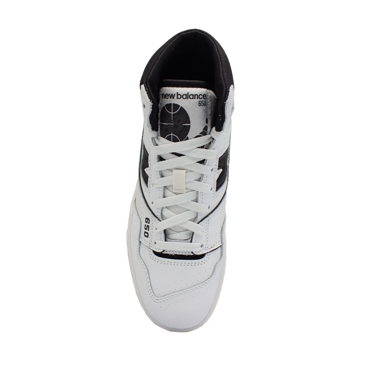 New Balance Men 650R Lifestyle Sneaker White Black BB650RCE