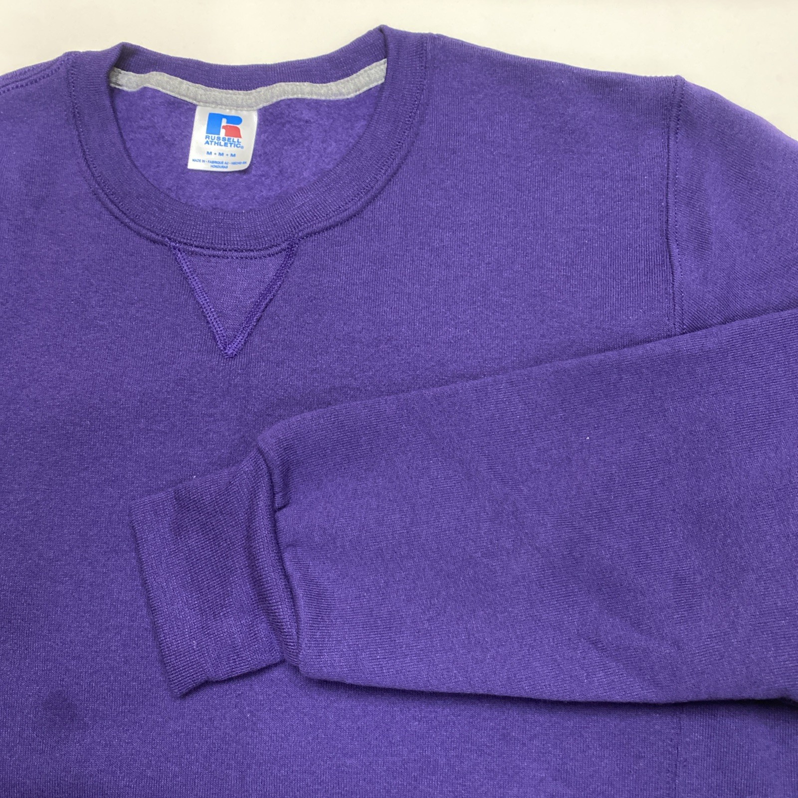 Russell Athletic Men’s Dri-Power Fleece Crew Sweatshirt Cotton Blend Sz M-No Tag