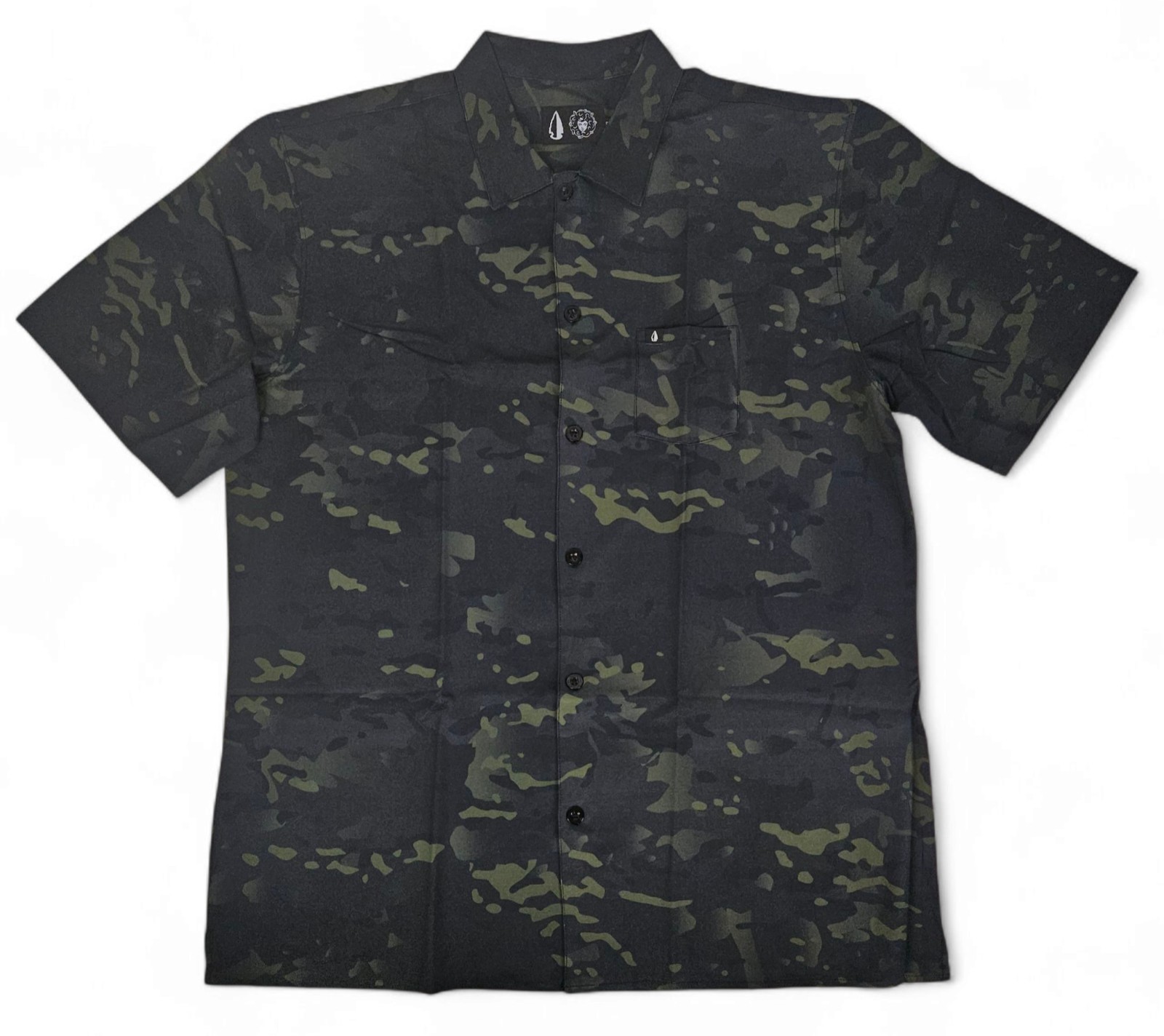 Tachuntfish THF Mojito Multicam Black Button Up Shirt Mens 4XL Original Fit