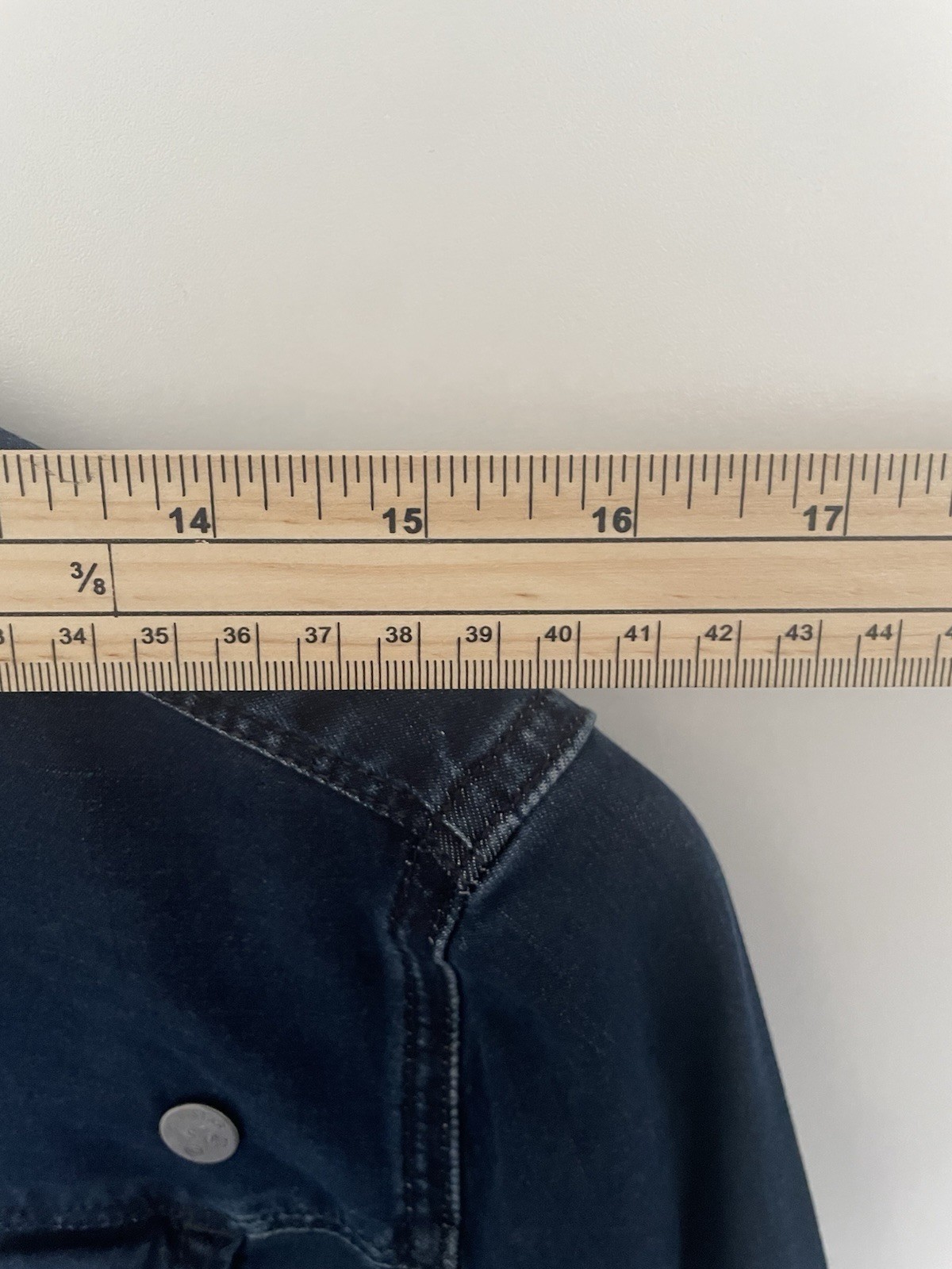 G-Star RAW Women’s Arc Slim 3D Western Denim Shirt Navy Blue Size Medium