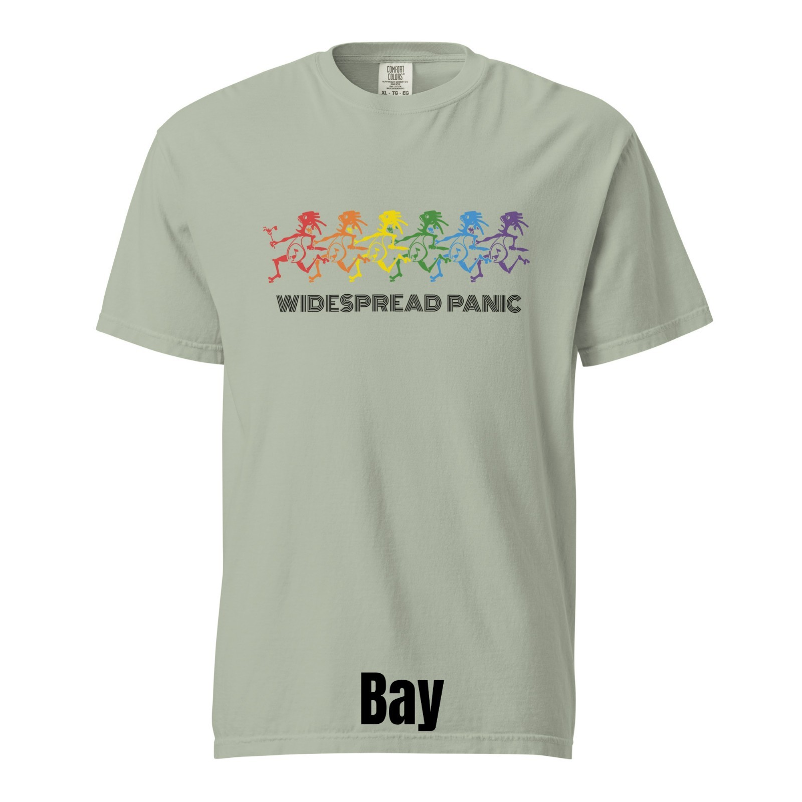 Widespread Panic Dancing Note Eaters Comfort Colors Unisex T-Shirt