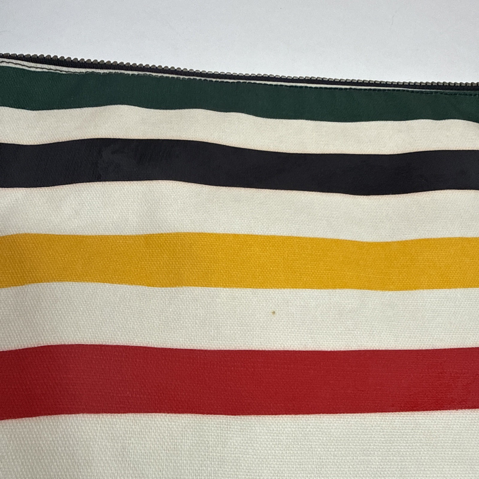 Pendleton Glacier Canopy Canvas Big Zip Pouch Poly Covered Canvas