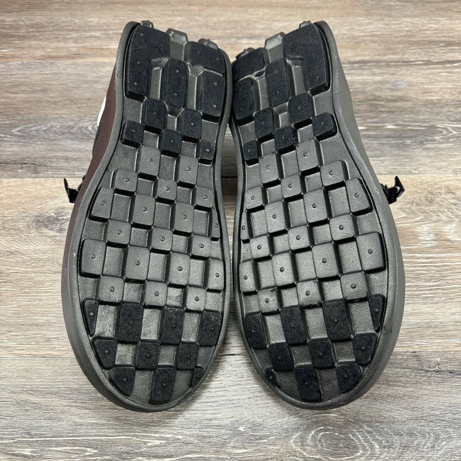 Nike Vista Mens Size 13 Sandals Black White Hook and Loop Strap DJ6606-001