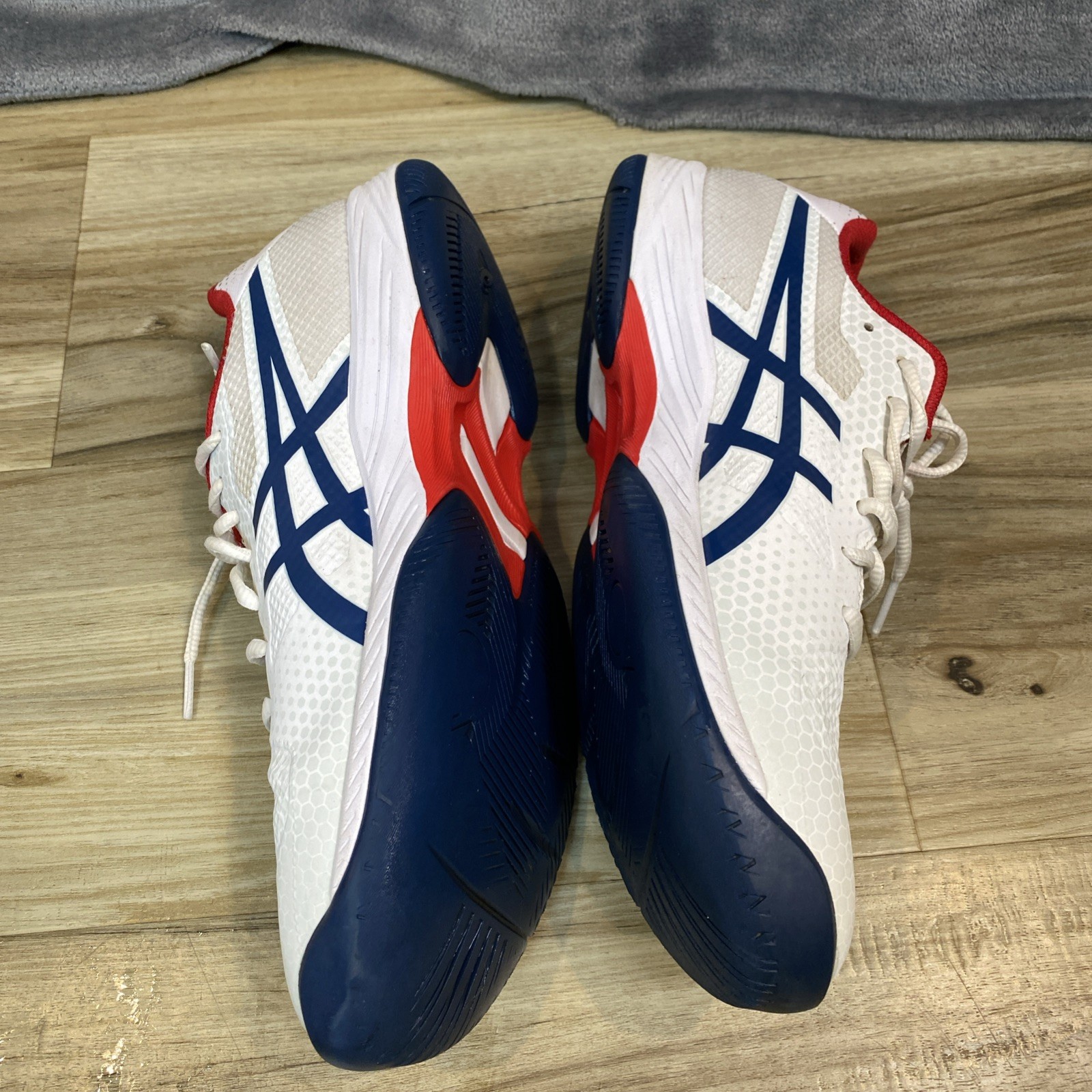 Size 10.5 – Asics Gel Game 9 Pickleball White And Night Sky