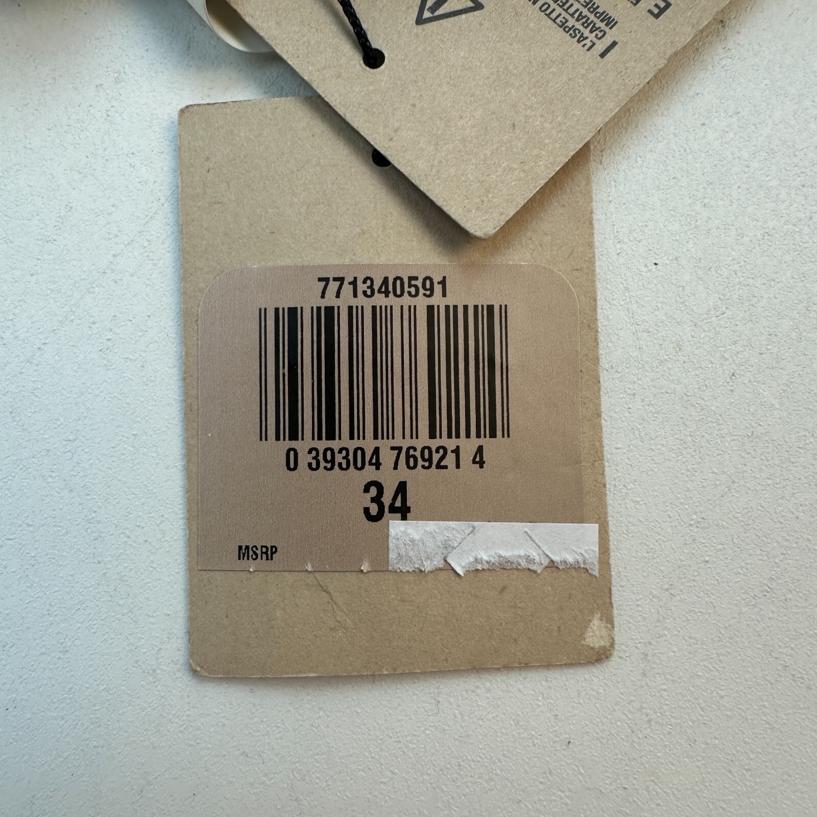 Levi’s Made in Italy Belt Men’s Sizes W32- 36 100% Leather Dark Brown New
