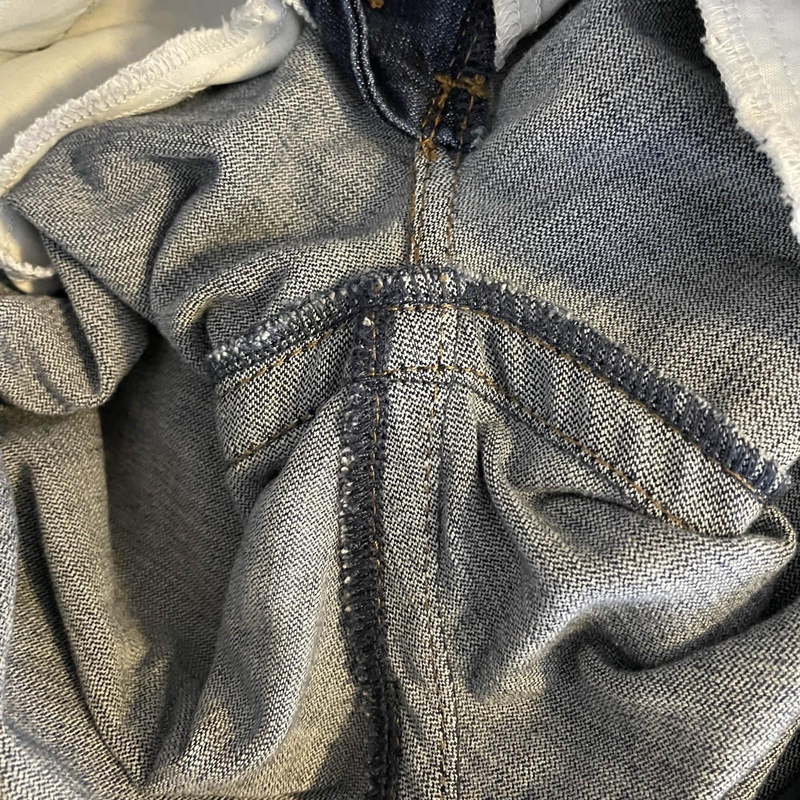 Wrangler Willow Ultimate Riding Jeans Junior Womens 13×36 Blue Denim Bootcut